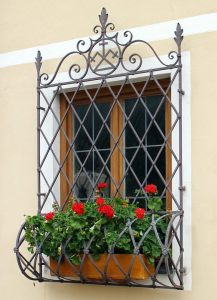 Gate on a window