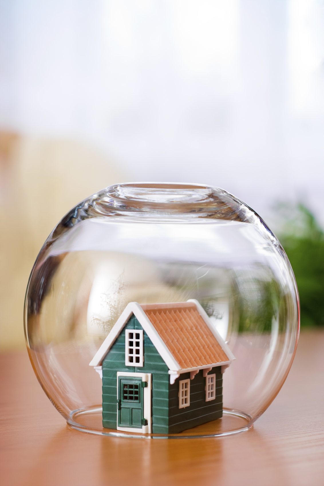 House in a bubble
