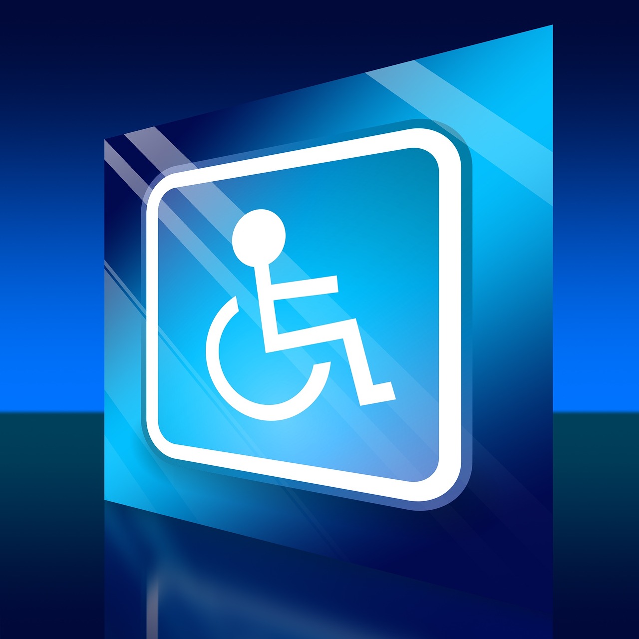 Wheelchair logo