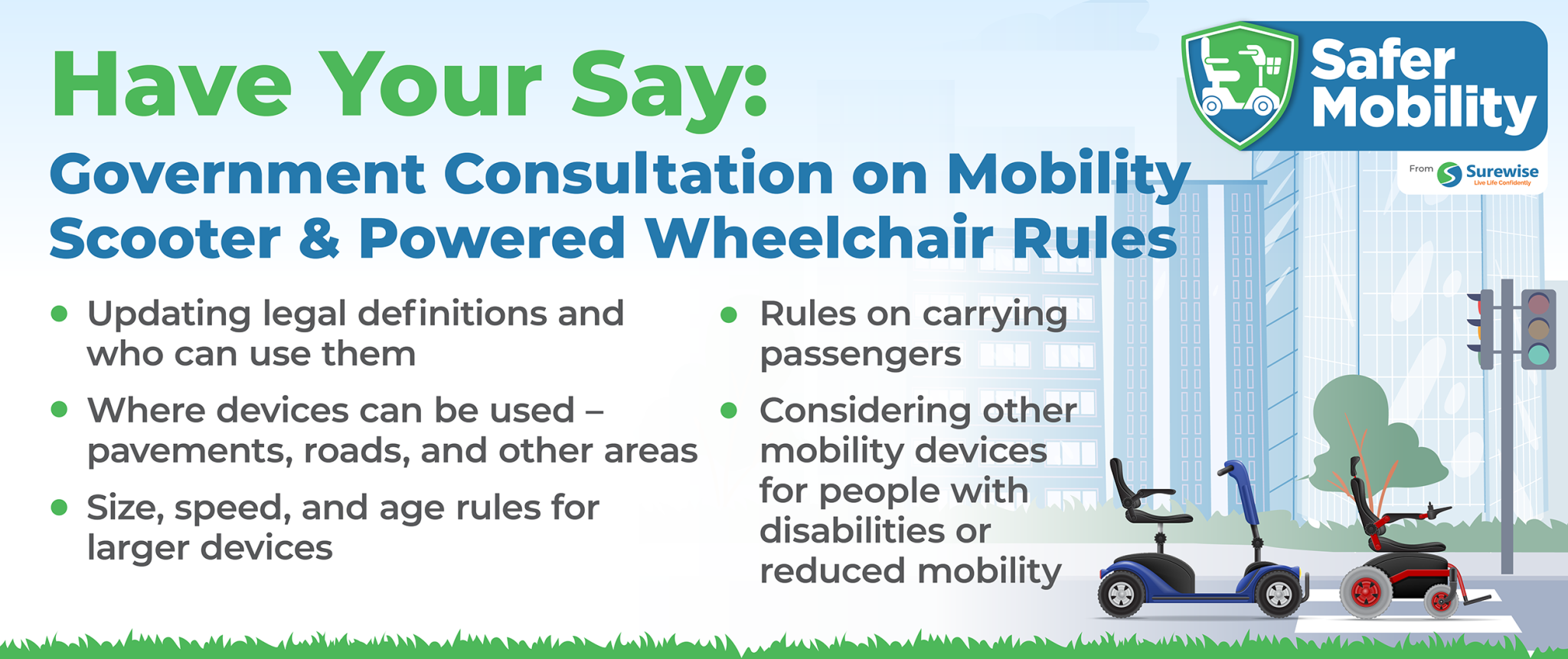 Mobility Rulers Government Consultation Opens on Mobility Scooter and Powered ...